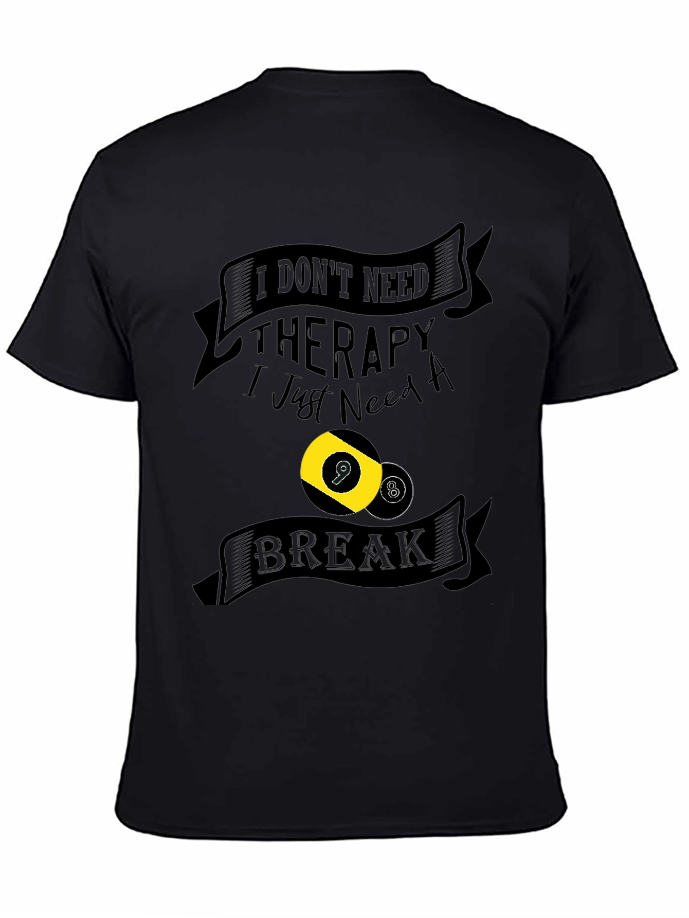 Therapy Break Billiards Graphic Tee