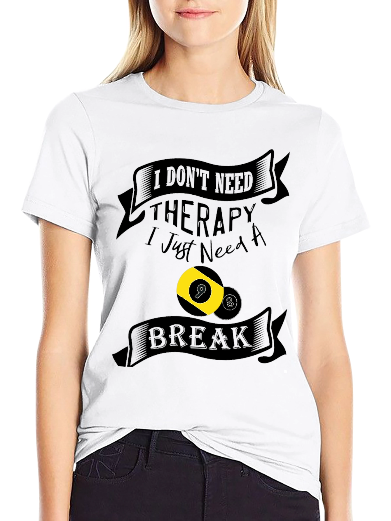 Therapy Break Billiards Graphic Tee