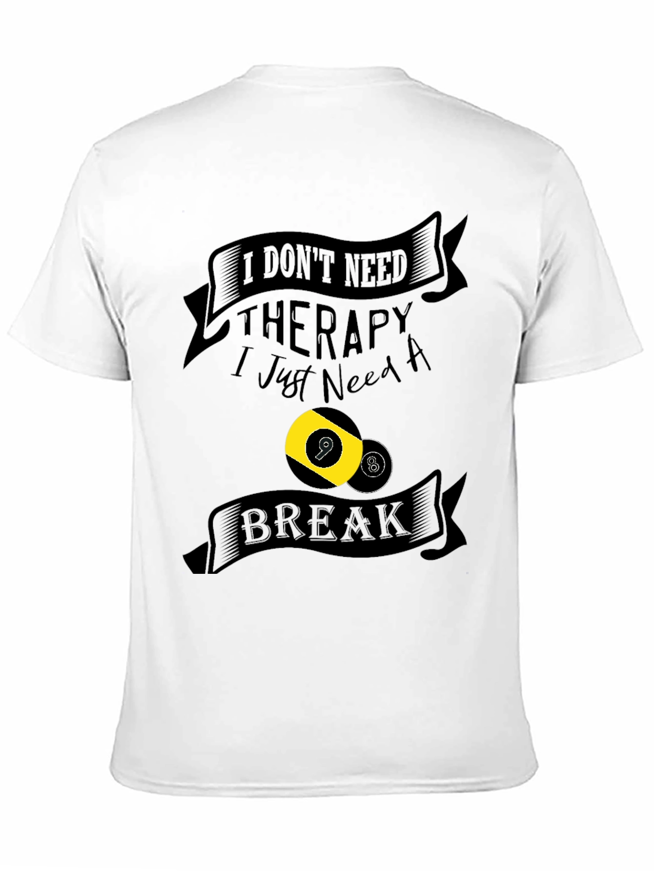 Therapy Break Billiards Graphic Tee
