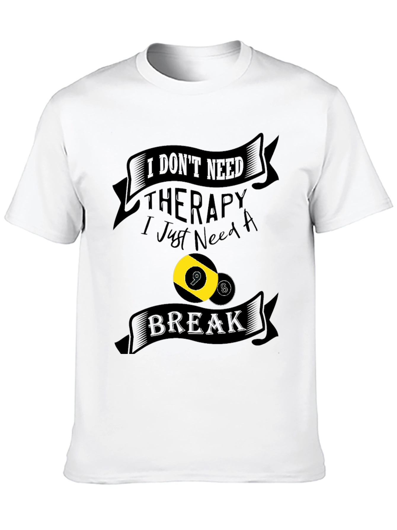 Therapy Break Billiards Graphic Tee