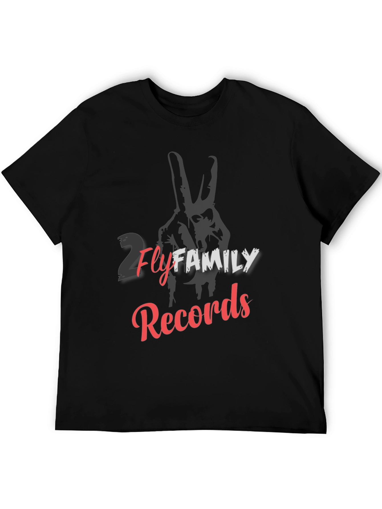 2 Fly Family Records Graphic T-Shirt