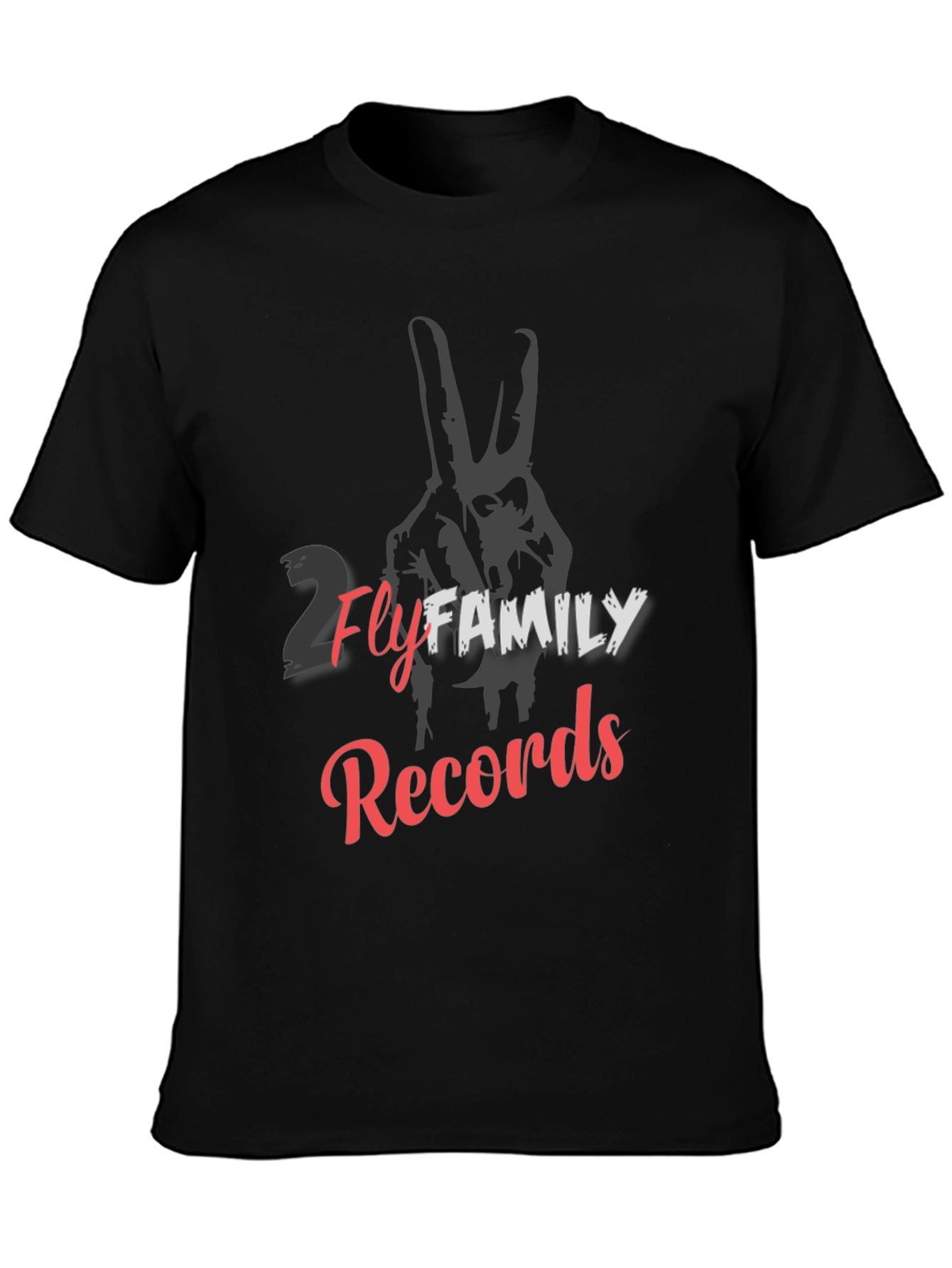 2 Fly Family Records Graphic T-Shirt