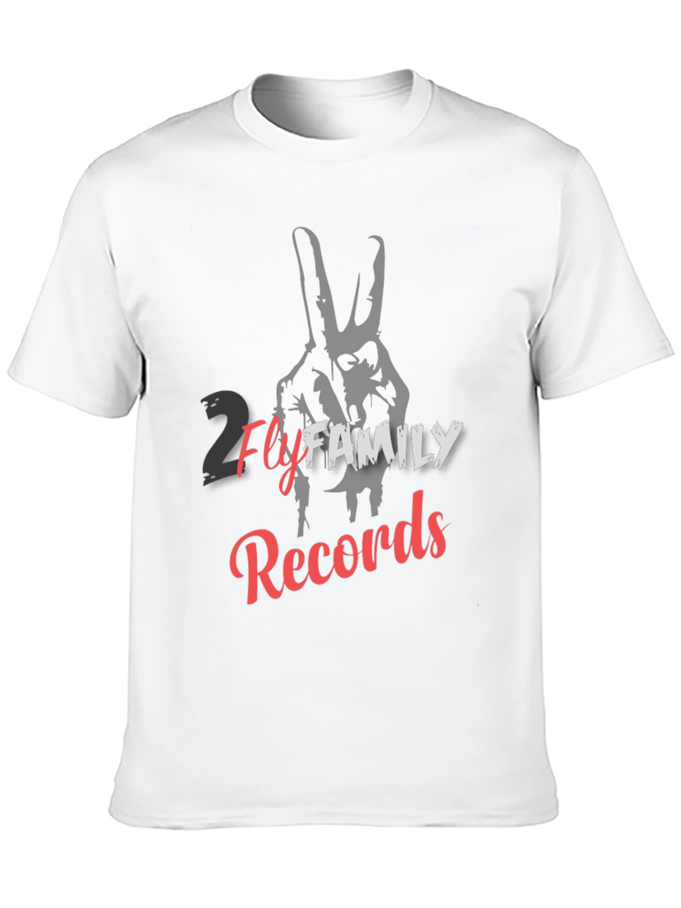 2 Fly Family Records Graphic T-Shirt