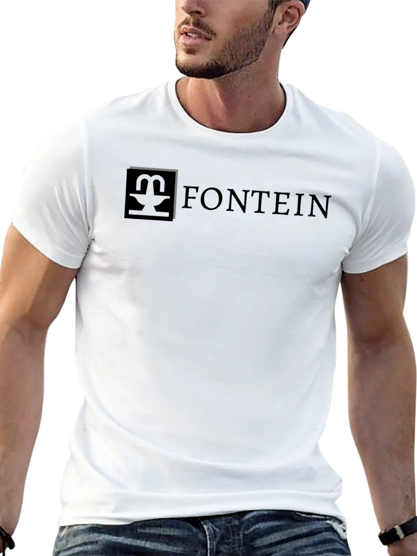Fountain Logo Black T-Shirt