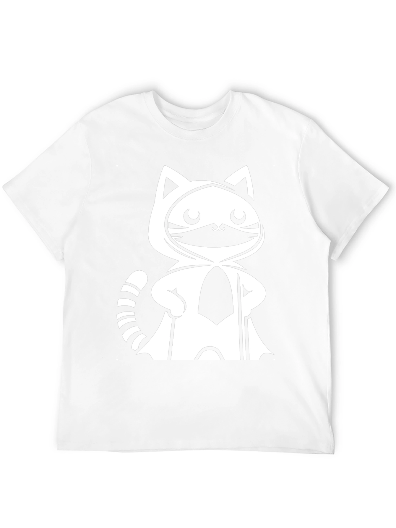 Cool Cat Ninja Graphic Tee - Black