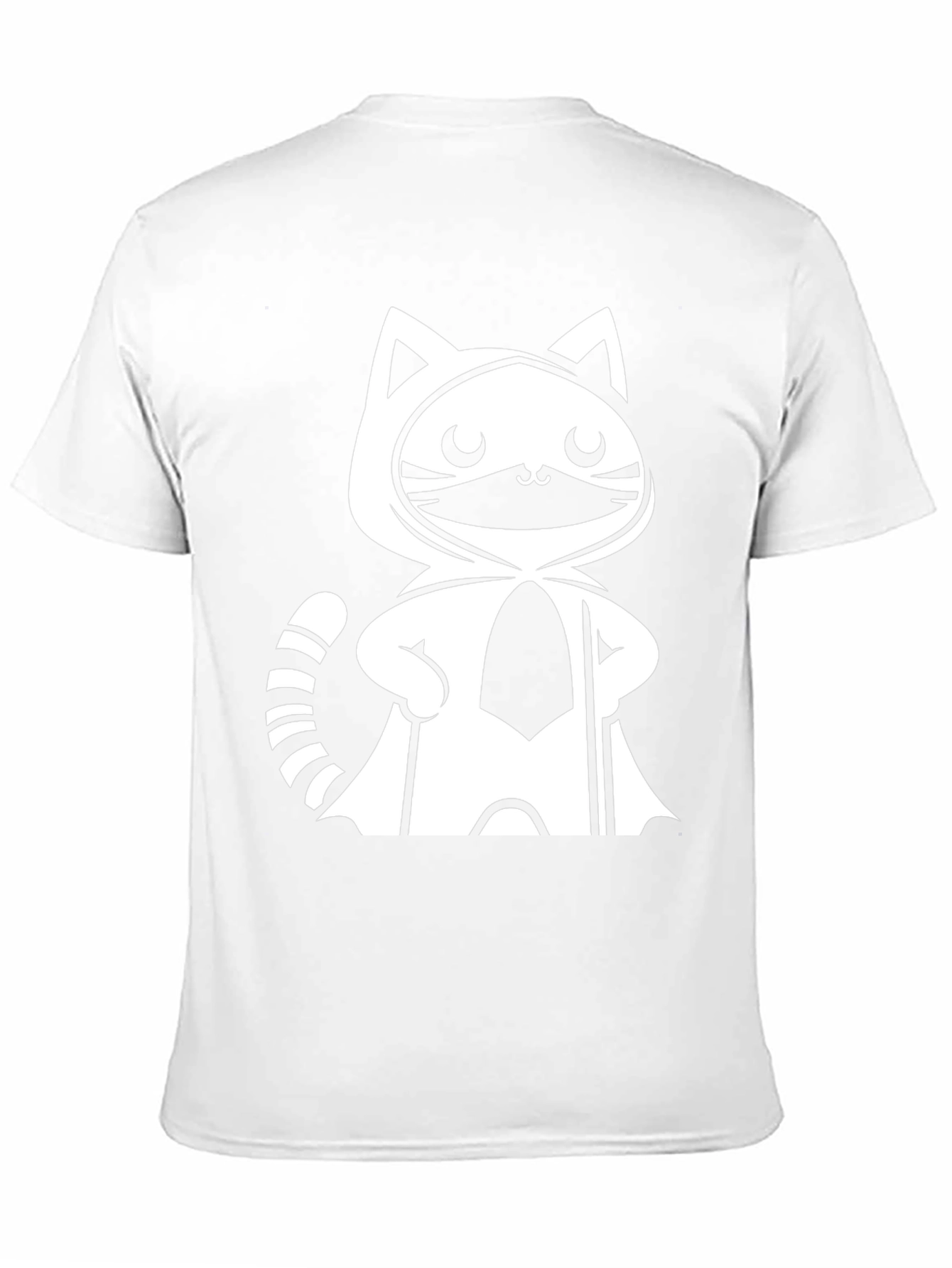Cool Cat Ninja Graphic Tee - Black