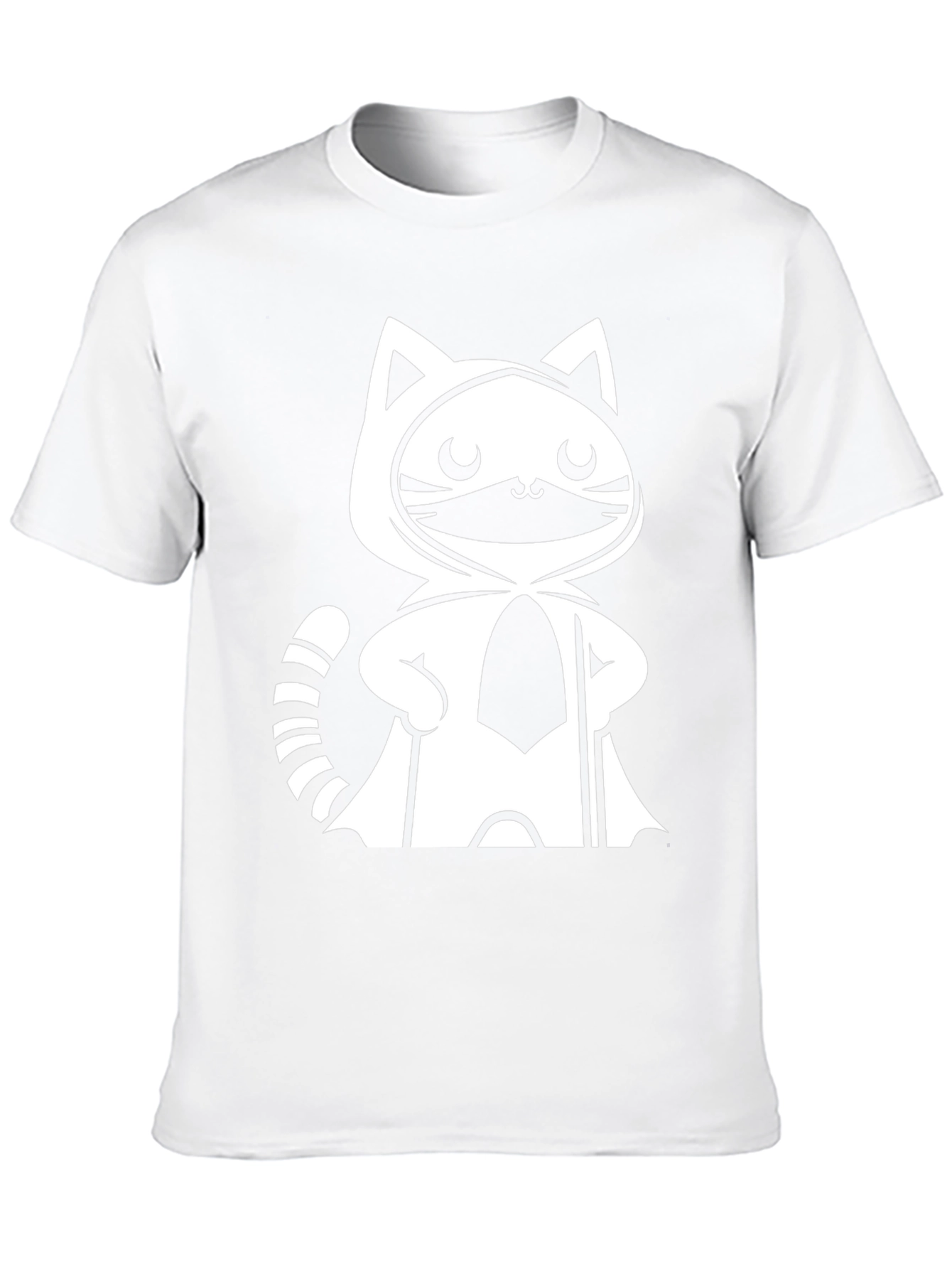 Cool Cat Ninja Graphic Tee - Black