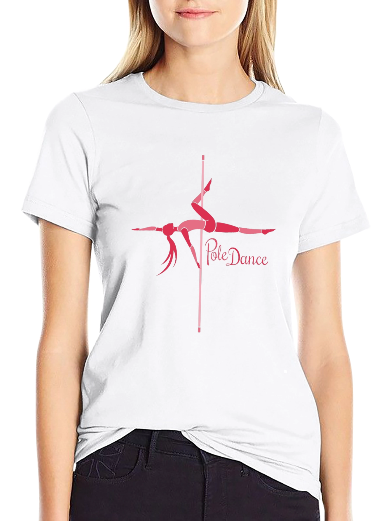 Pole Dance T-Shirt - Black Graphic Tee