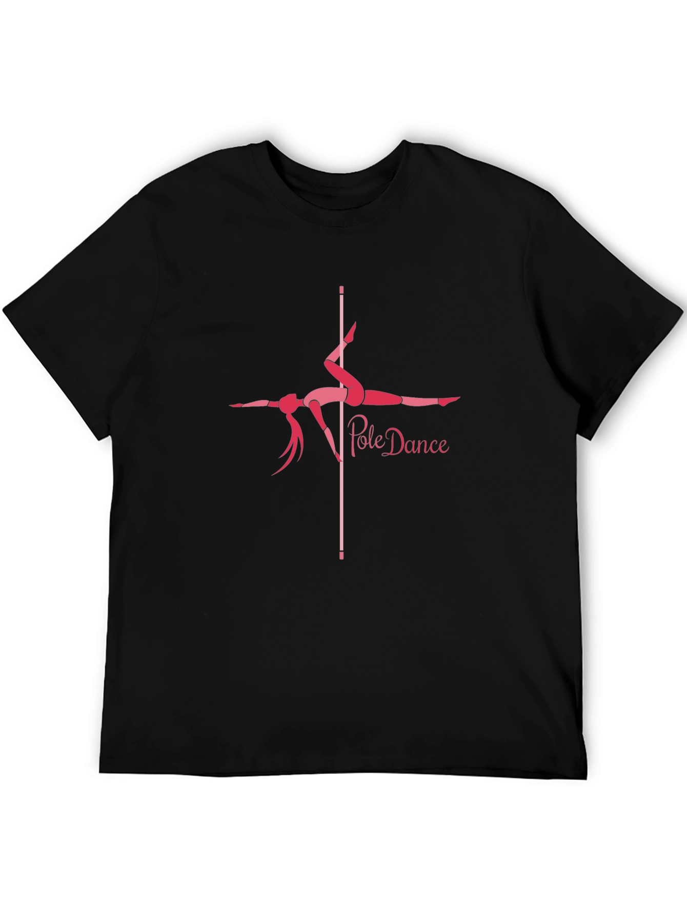 Pole Dance T-Shirt - Black Graphic Tee
