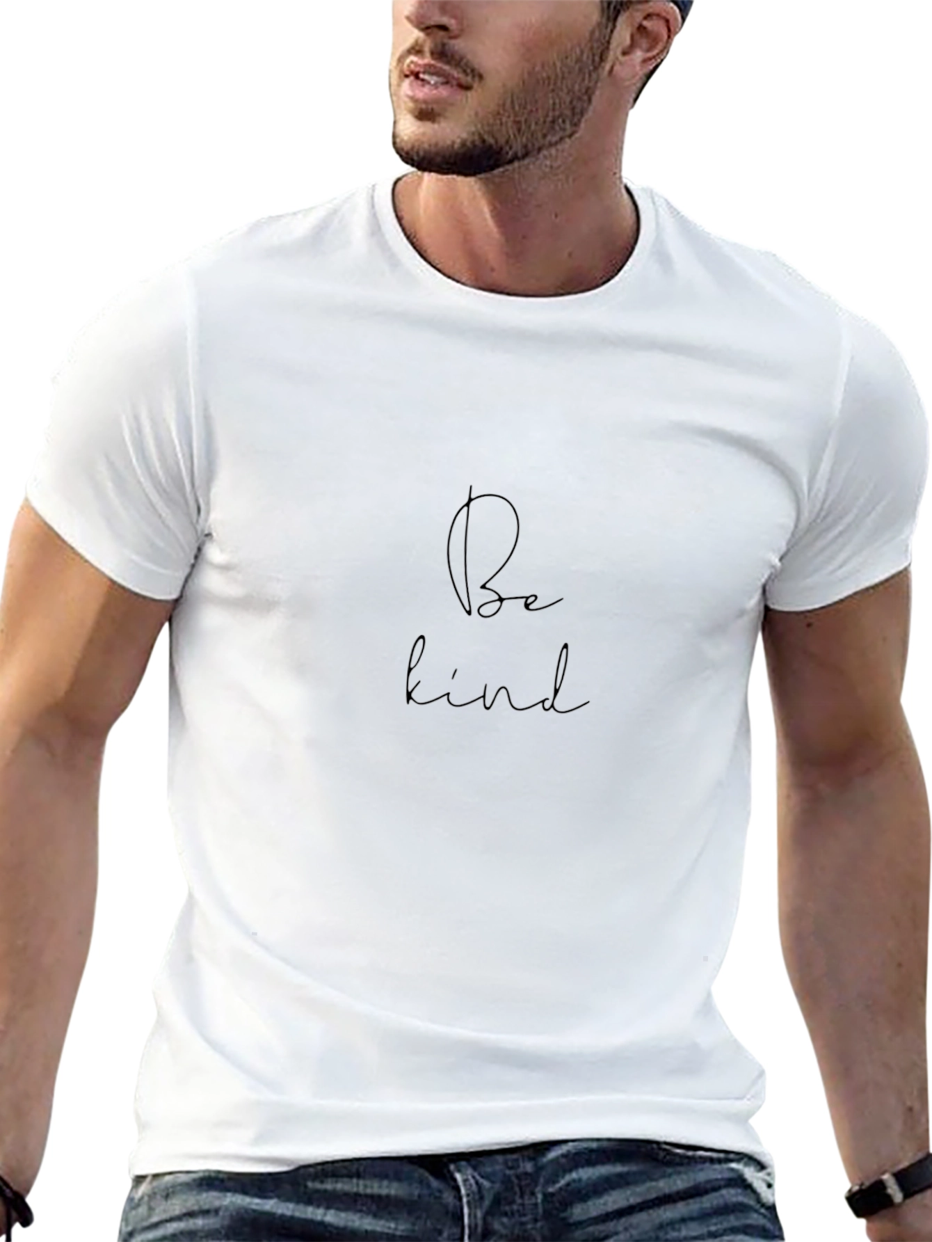 Be Kind Black T-Shirt - Stylish Comfort