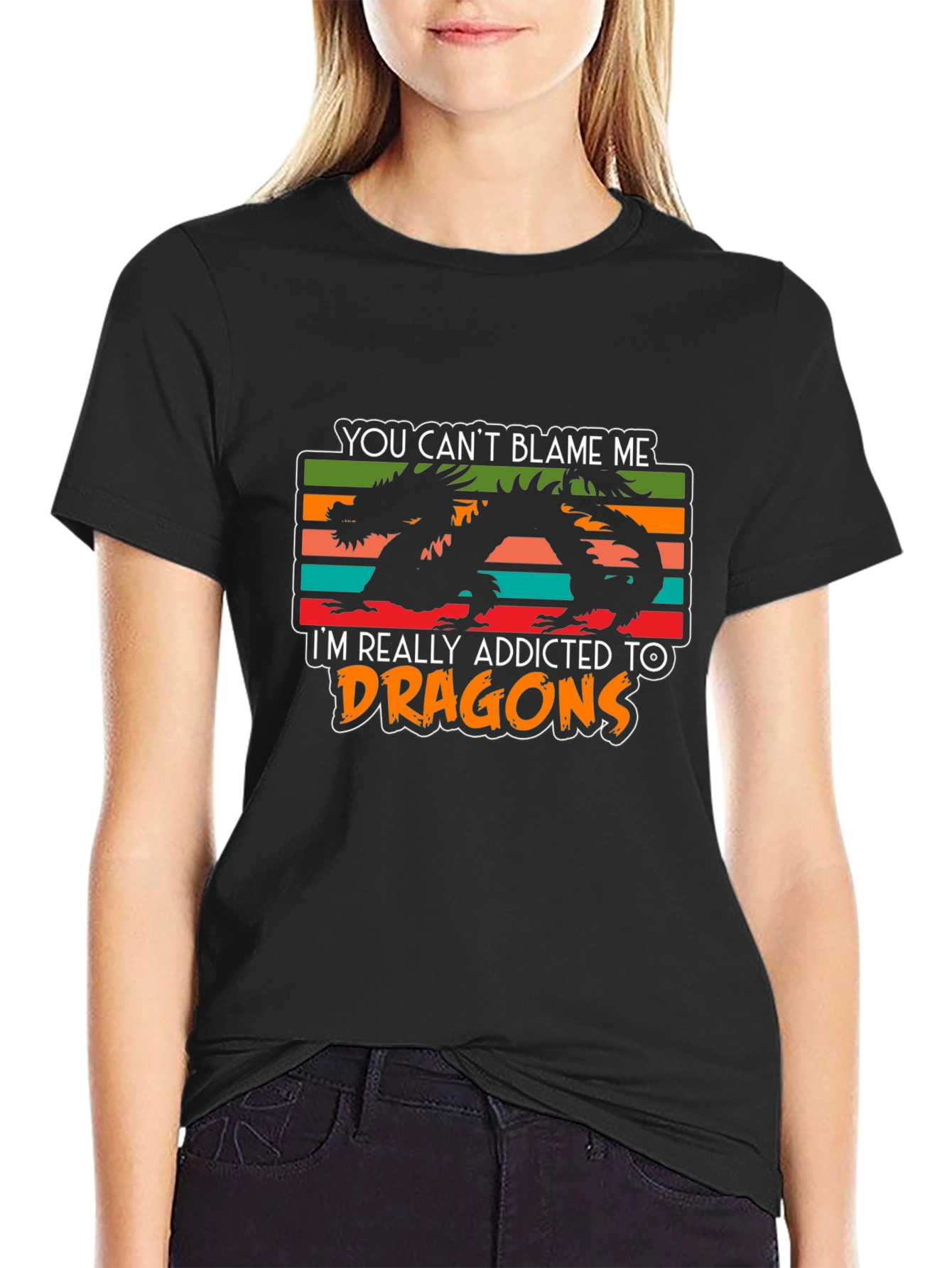 Addicted to Dragons Graphic Tee