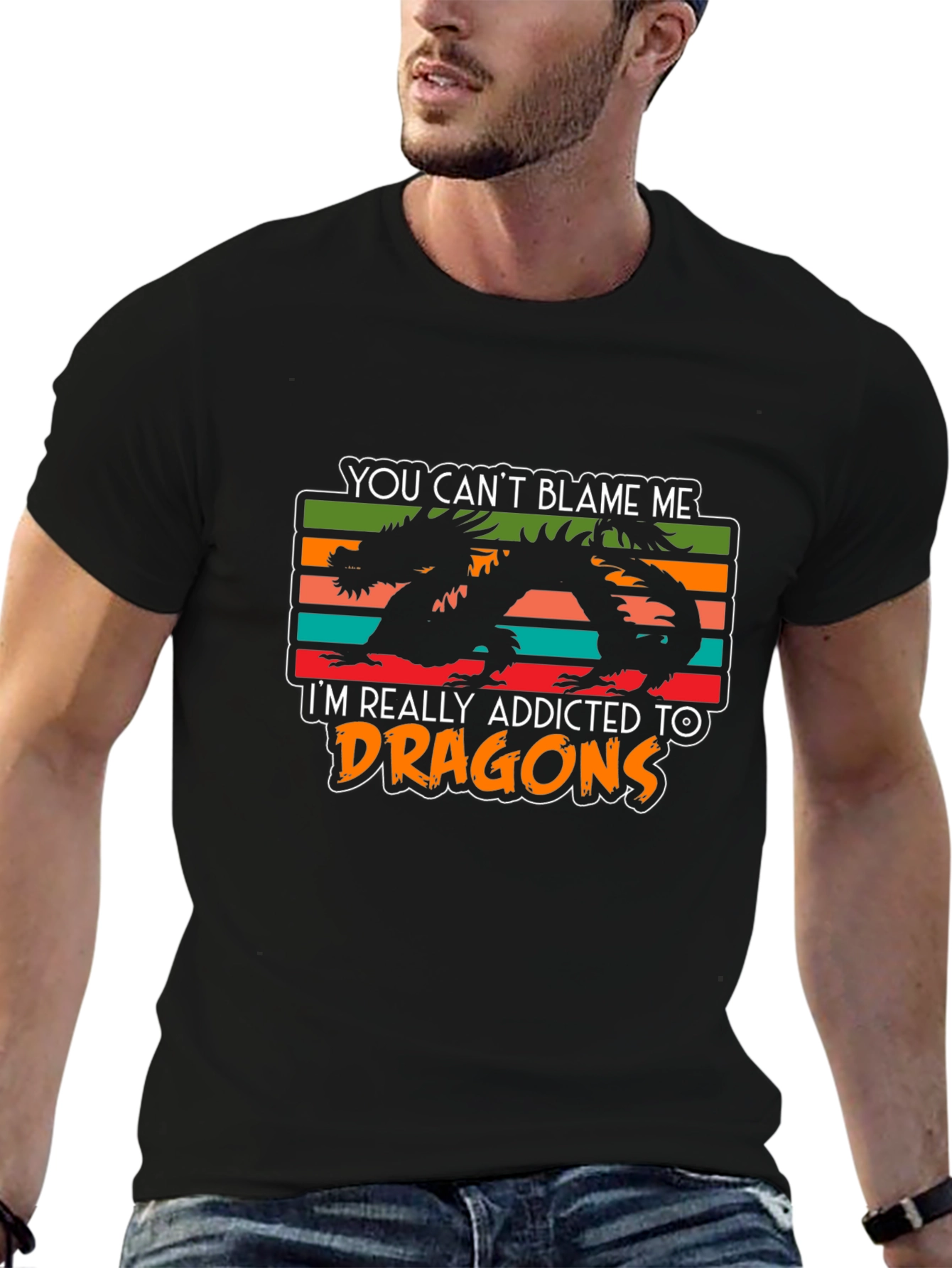 Addicted to Dragons Graphic Tee