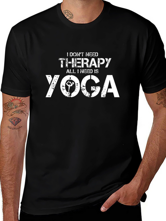 Yoga Therapy T-Shirt - Relax and Find Your Zen!