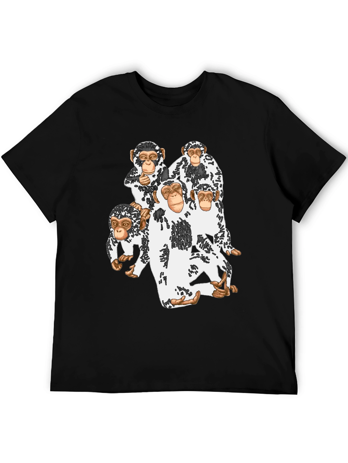 Monkey Business T-Shirt | Black Tee