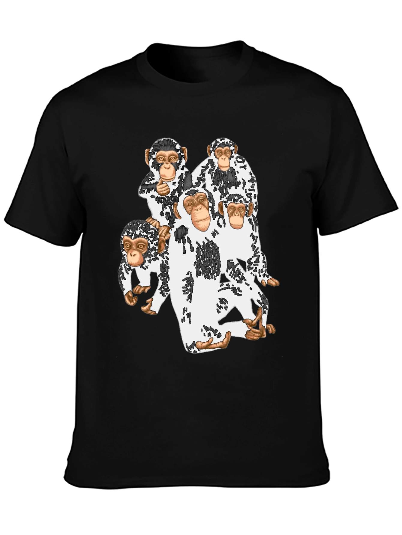 Monkey Business T-Shirt | Black Tee