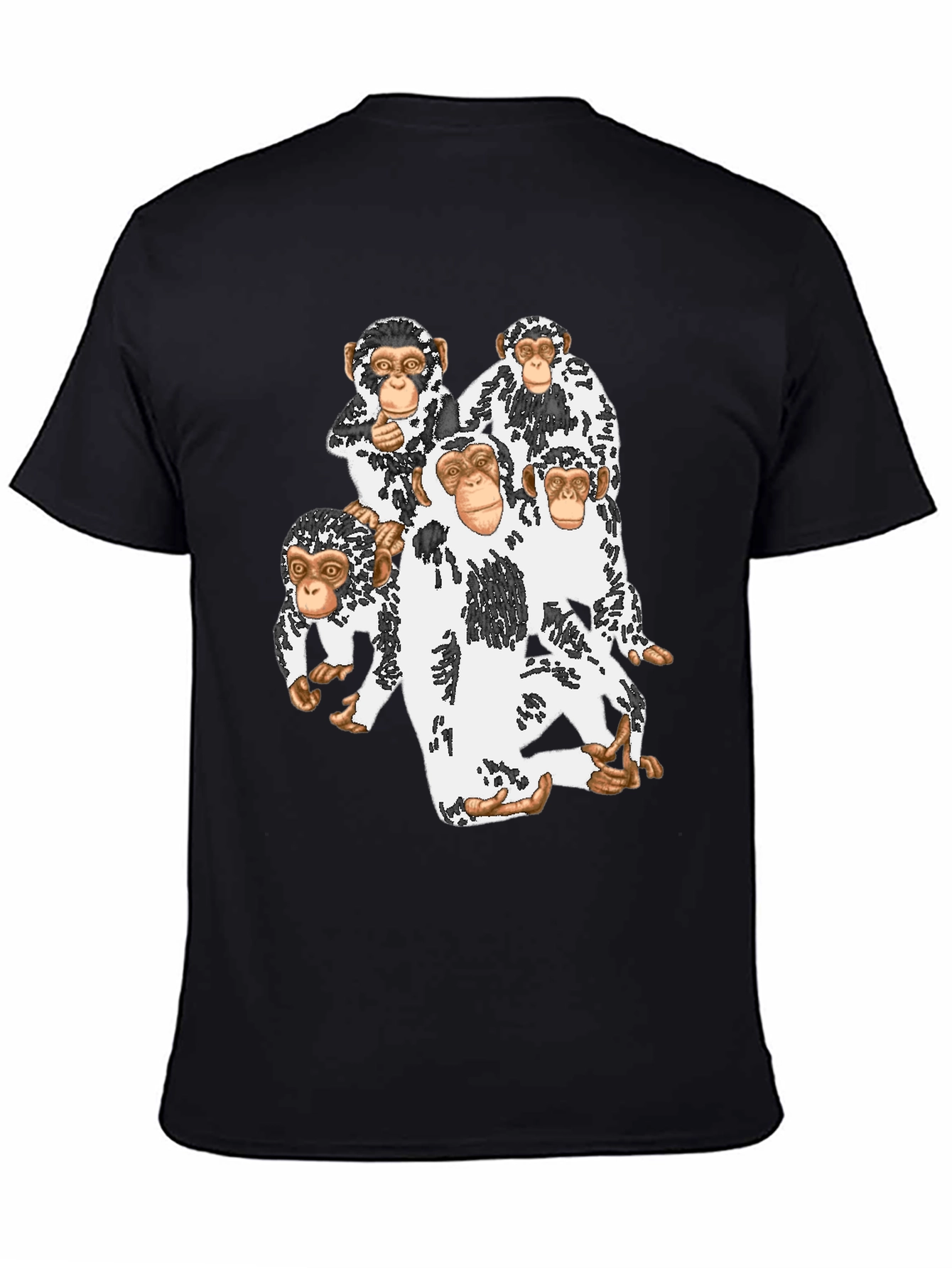 Monkey Business T-Shirt | Black Tee