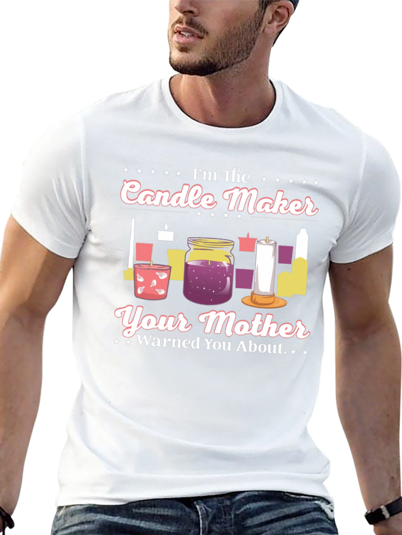 Candle Maker T-Shirt - Novelty Graphic Tee