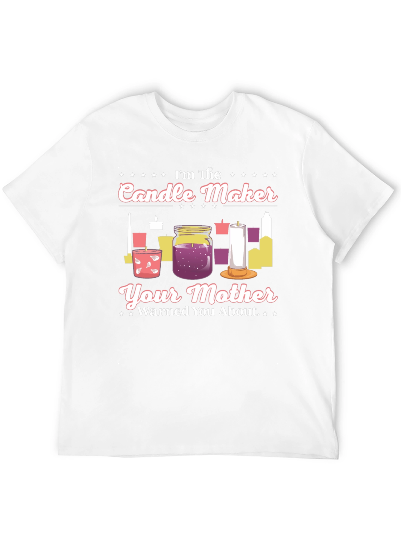 Candle Maker T-Shirt - Novelty Graphic Tee