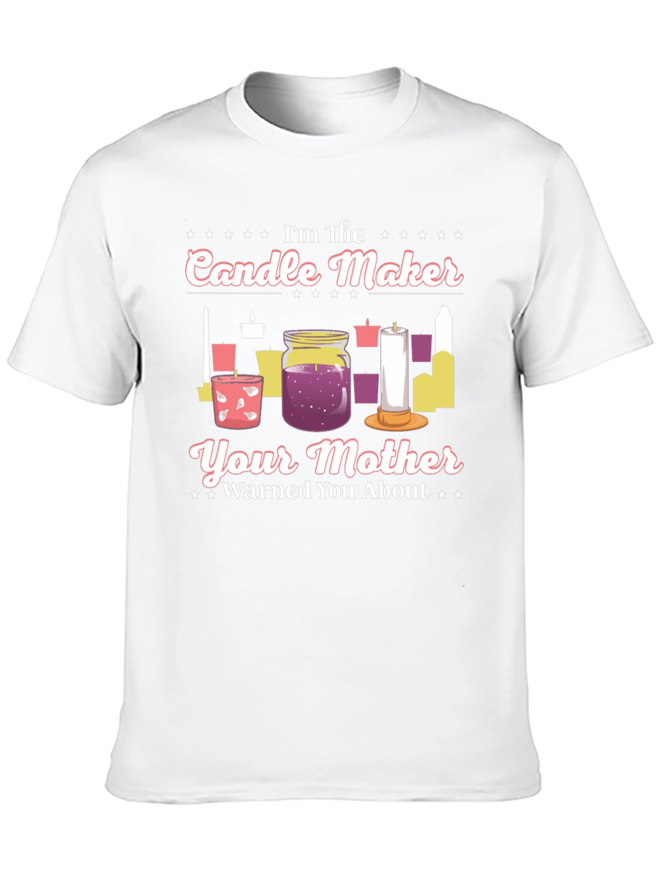 Candle Maker T-Shirt - Novelty Graphic Tee