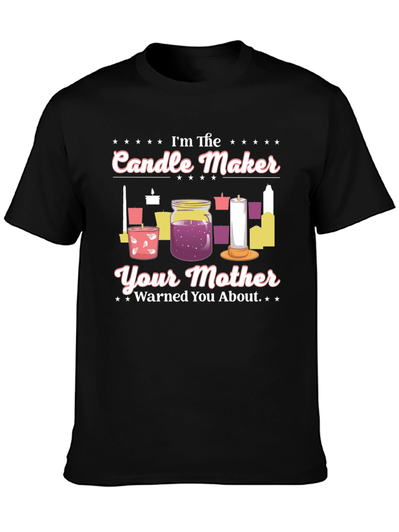 Candle Maker T-Shirt - Novelty Graphic Tee