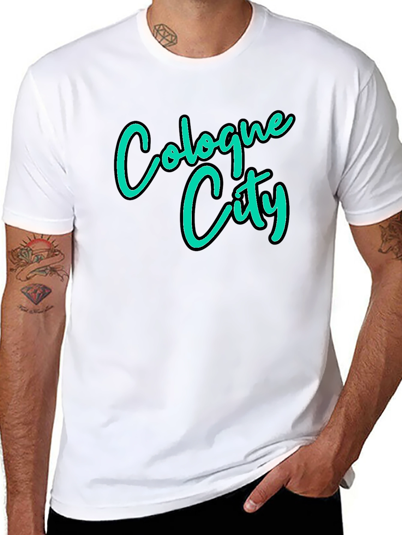 Cologne City Black T-Shirt