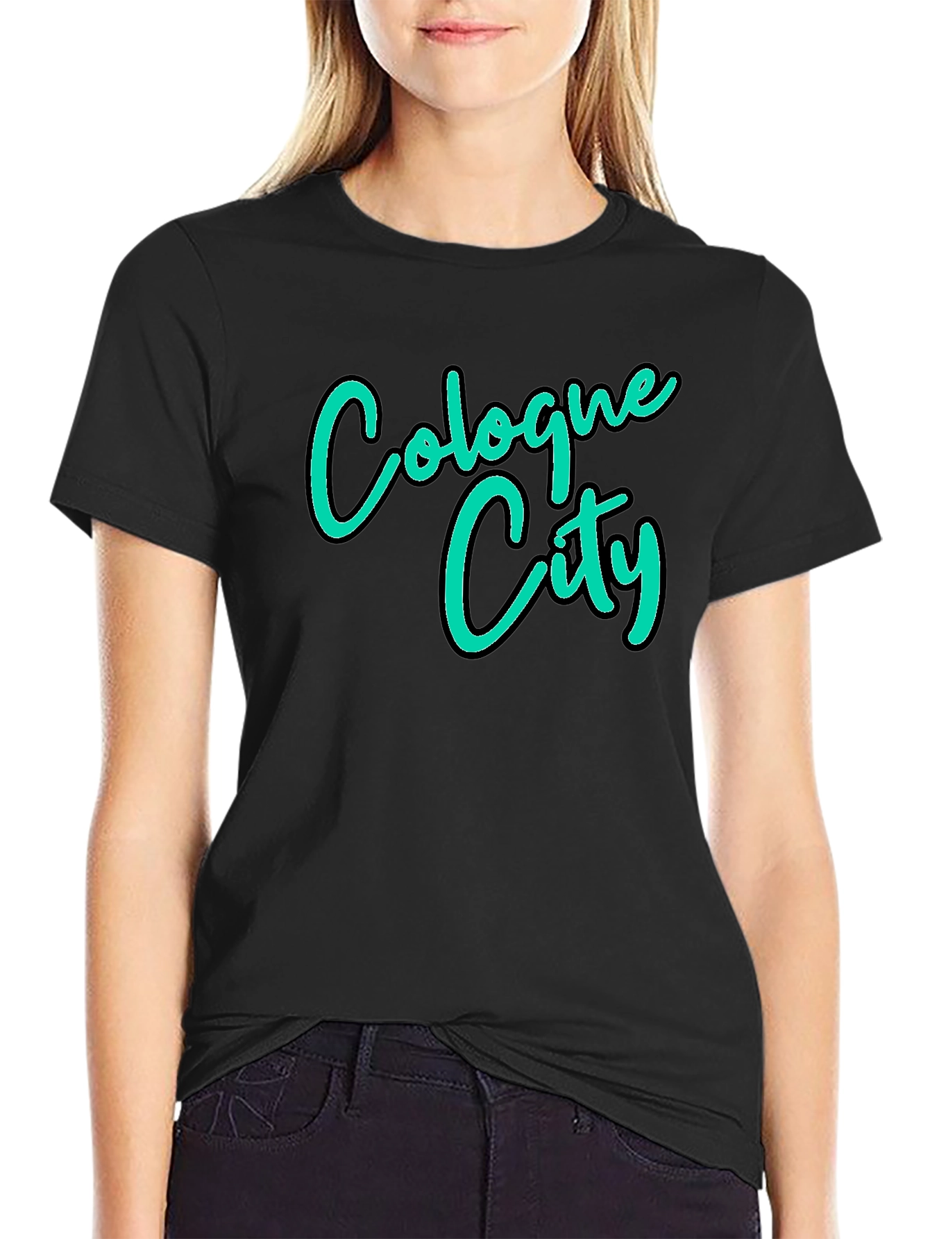 Cologne City Black T-Shirt