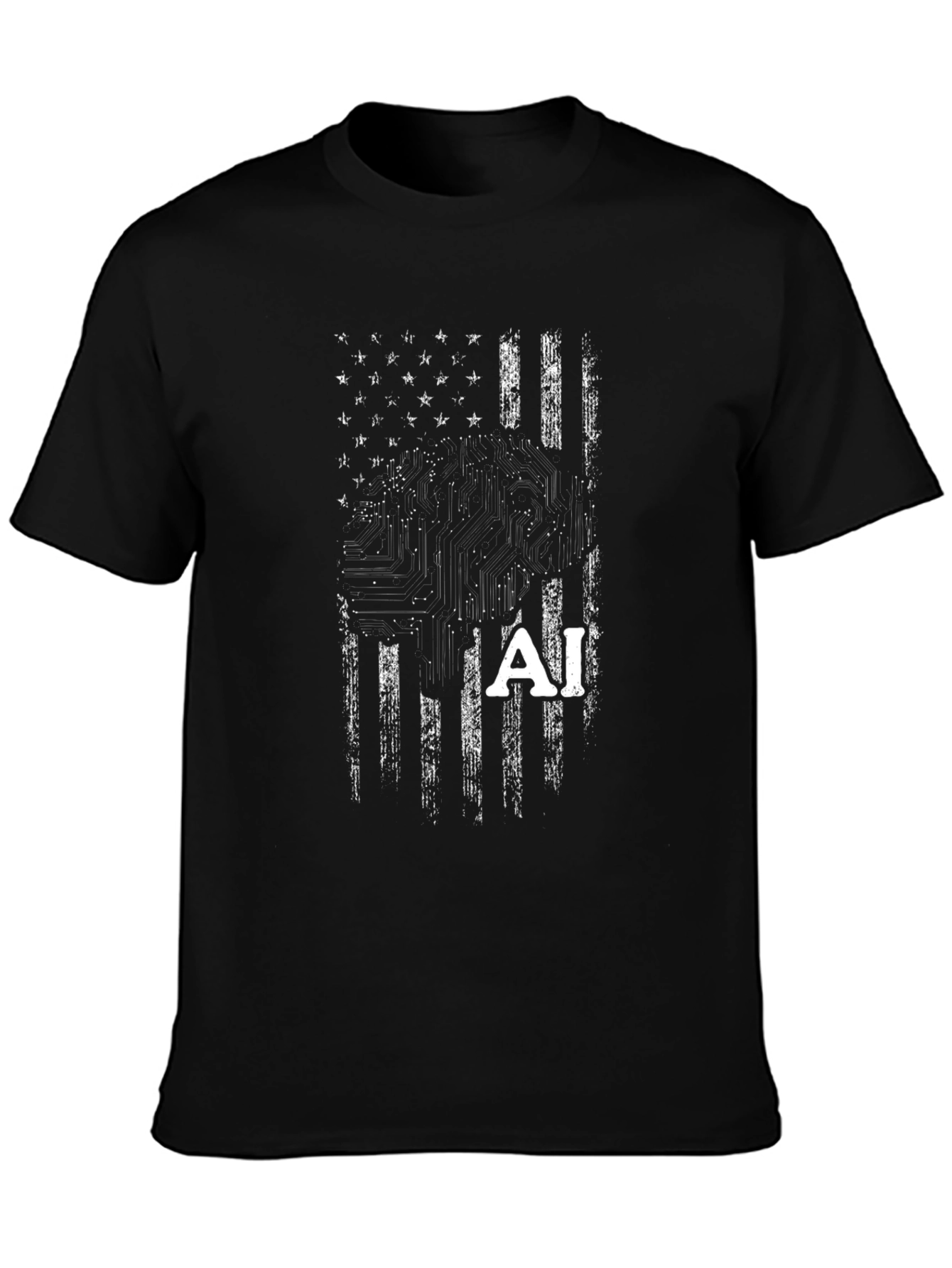 AI Flag Graphic T-Shirt