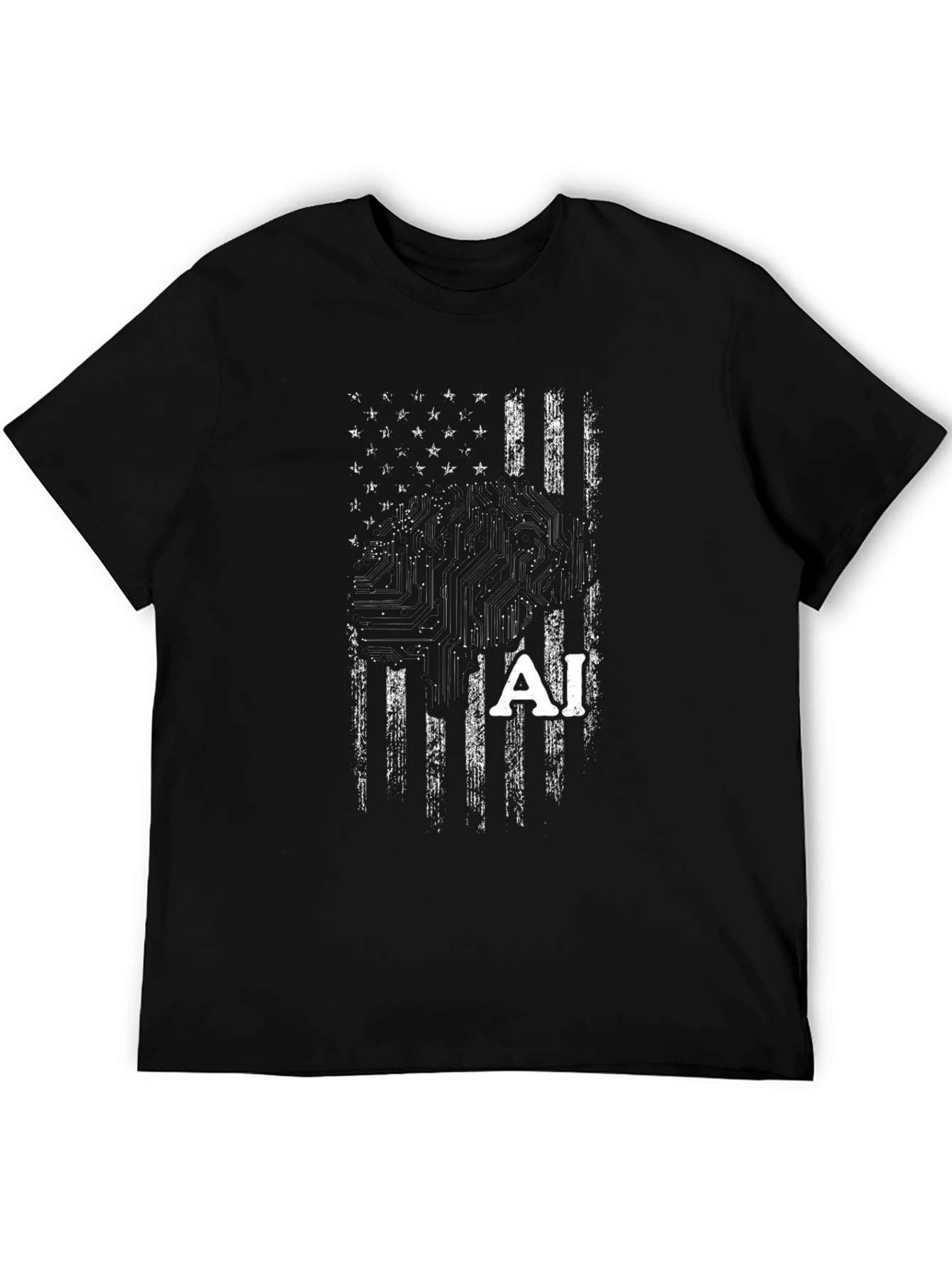 AI Flag Graphic T-Shirt