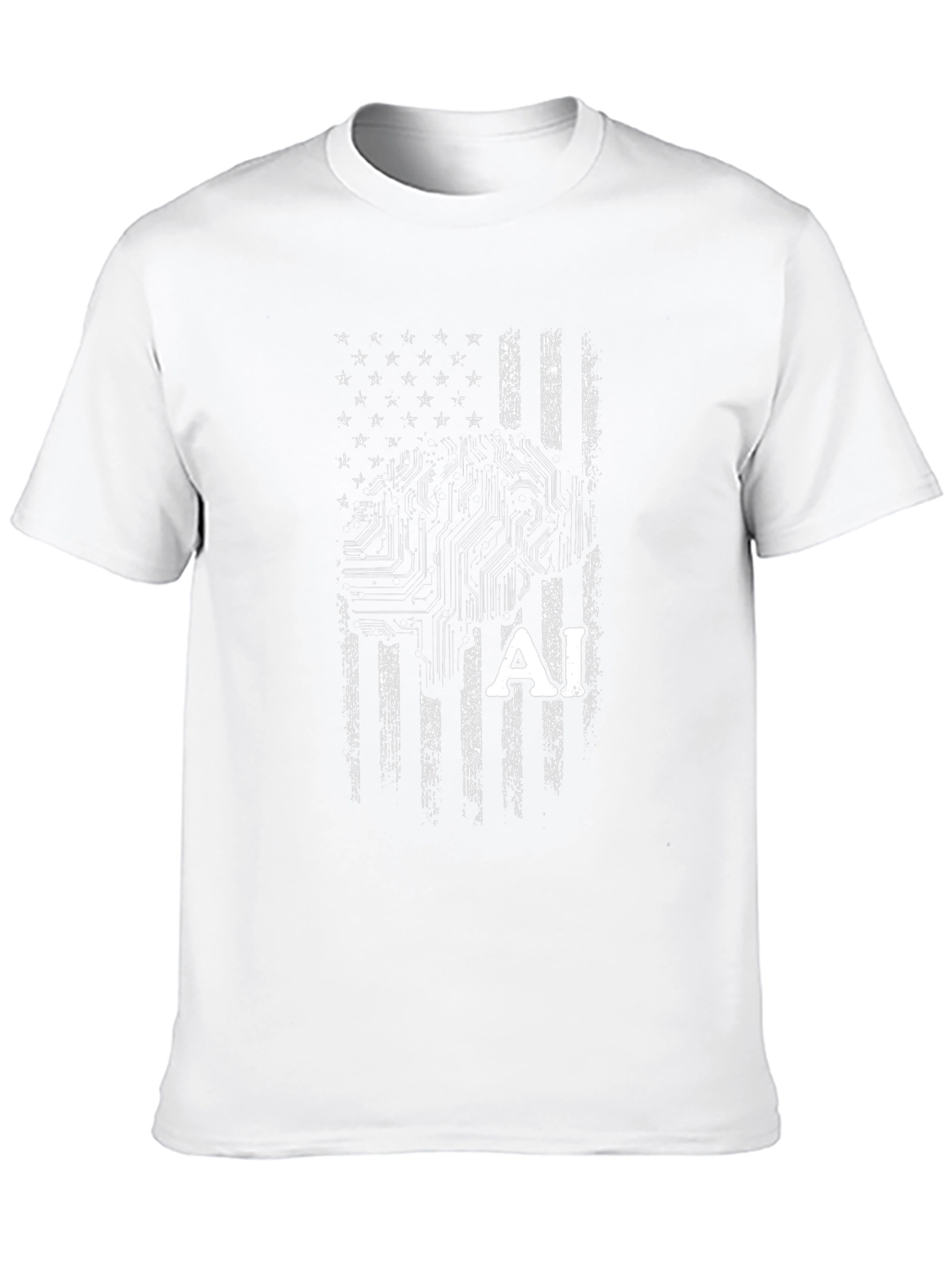 AI Flag Graphic T-Shirt
