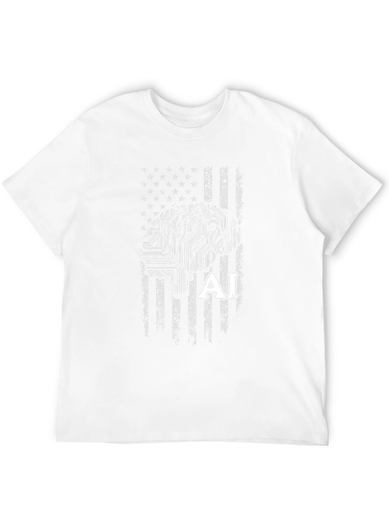 AI Flag Graphic T-Shirt