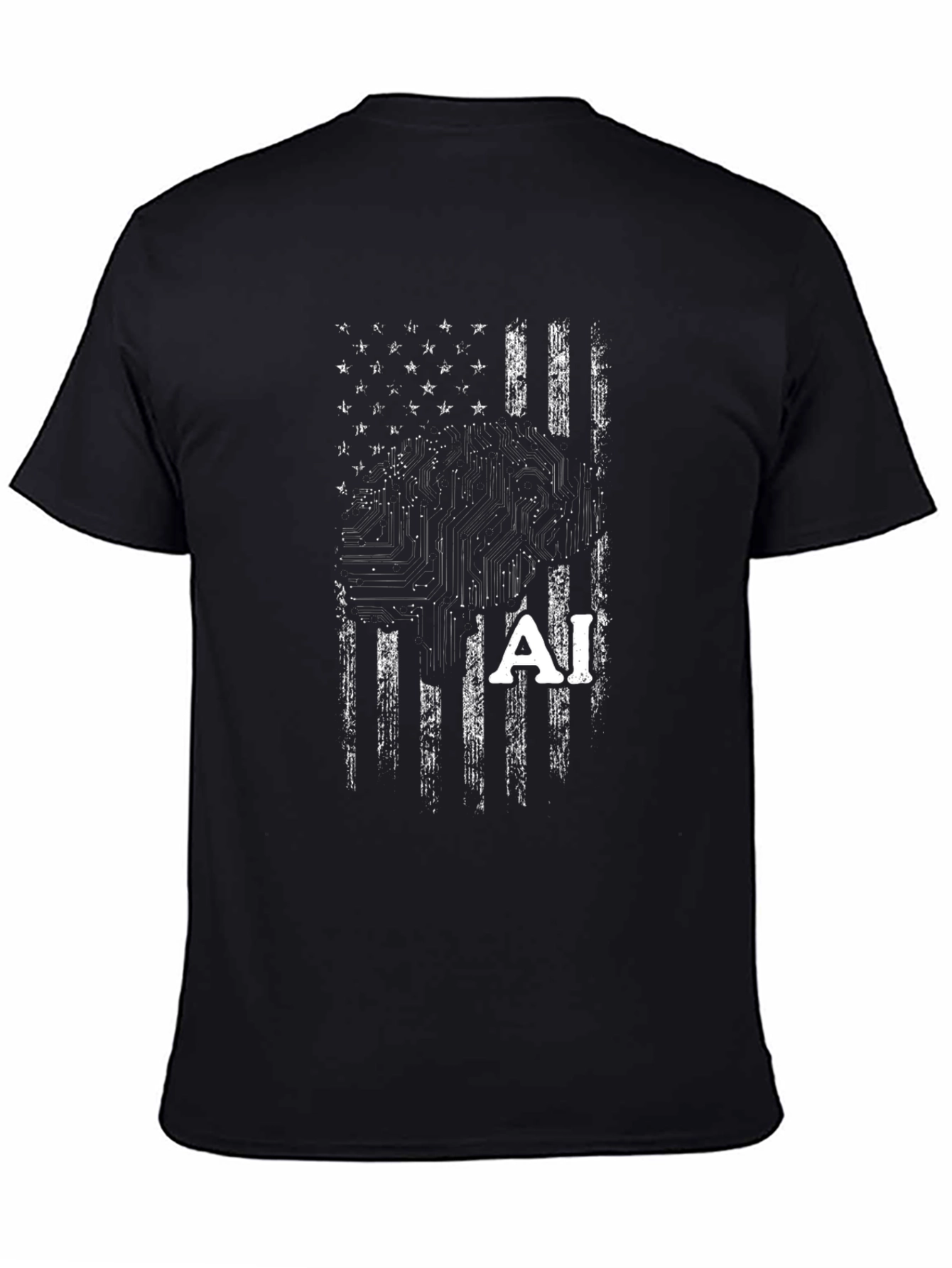 AI Flag Graphic T-Shirt