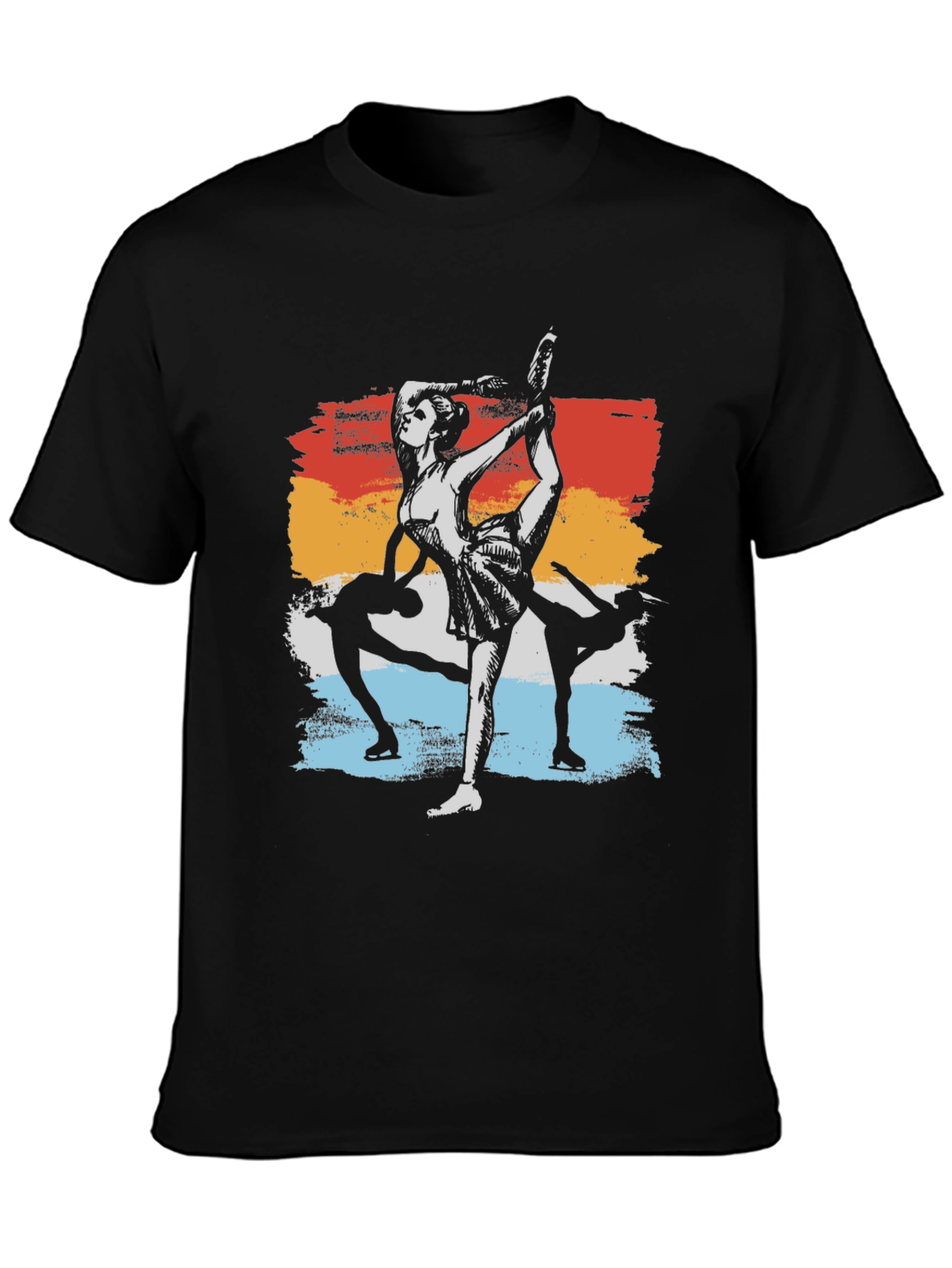 Ballet Dancer Graphic T-Shirt - Retro Style