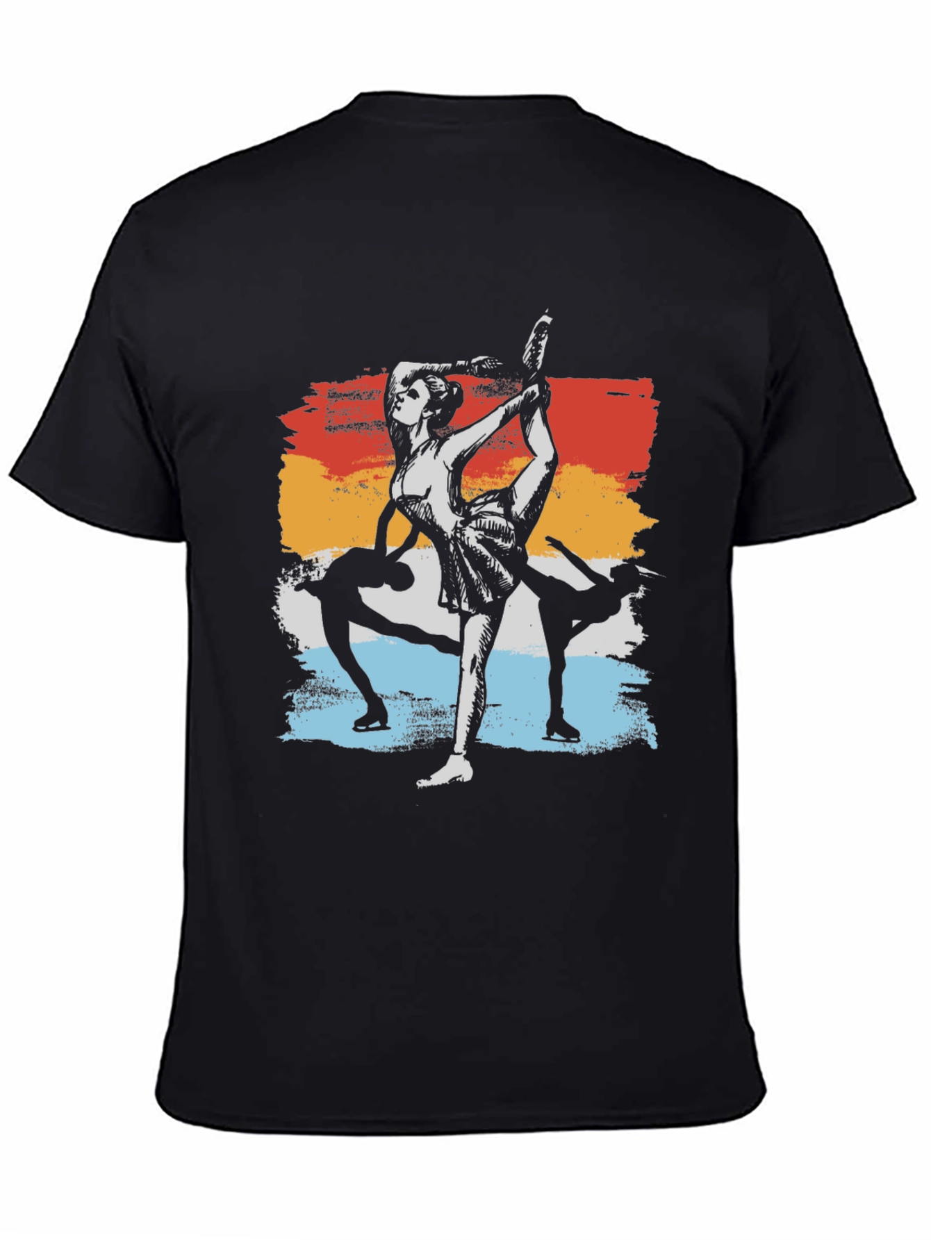 Ballet Dancer Graphic T-Shirt - Retro Style