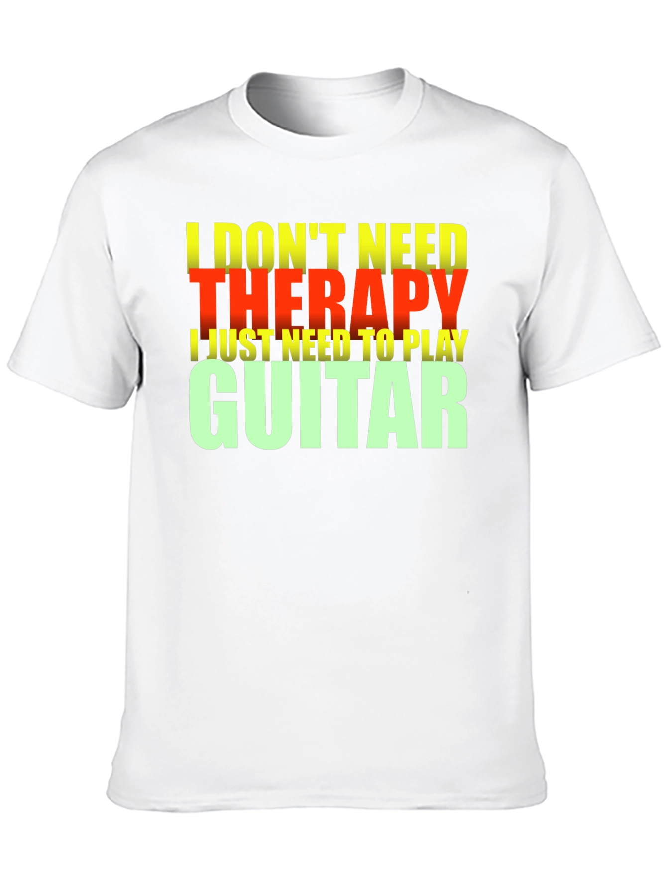 Guitar Therapy T-Shirt - Music Lover Tee