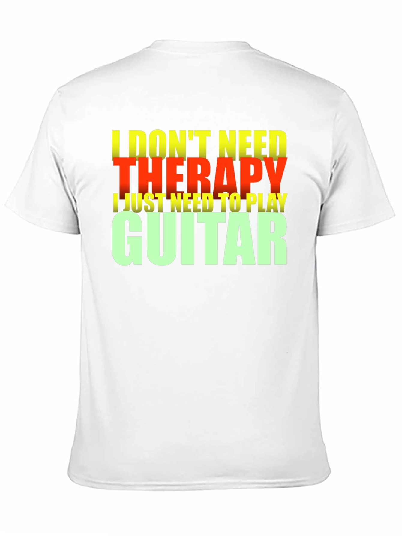Guitar Therapy T-Shirt - Music Lover Tee