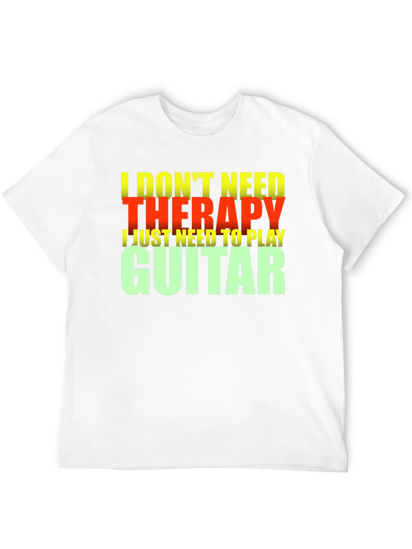 Guitar Therapy T-Shirt - Music Lover Tee