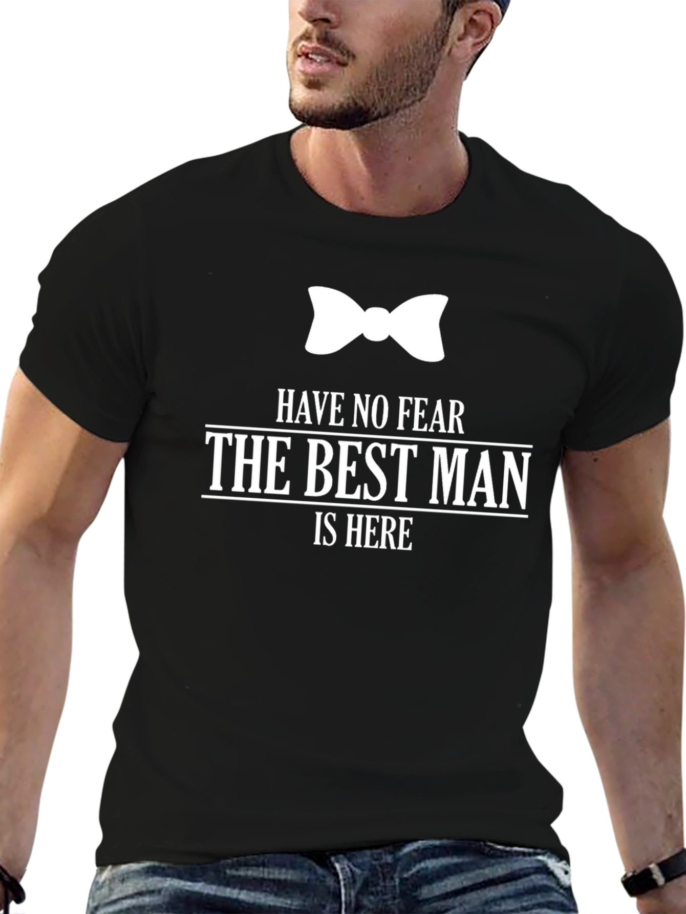 Best Man T-Shirt: Funny Wedding Party Tee