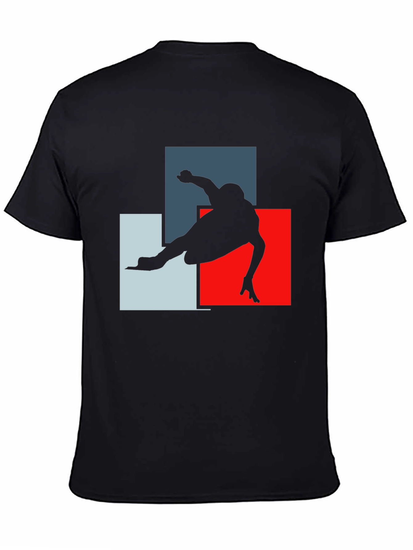 Geometric Skater Graphic T-Shirt