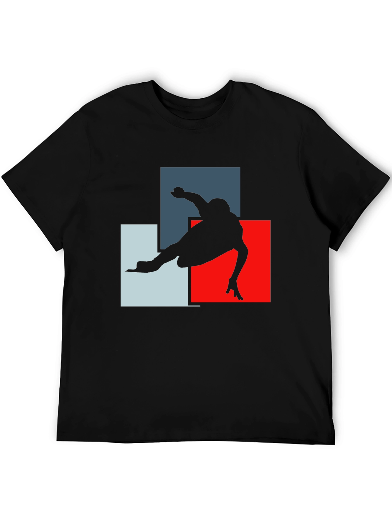 Geometric Skater Graphic T-Shirt