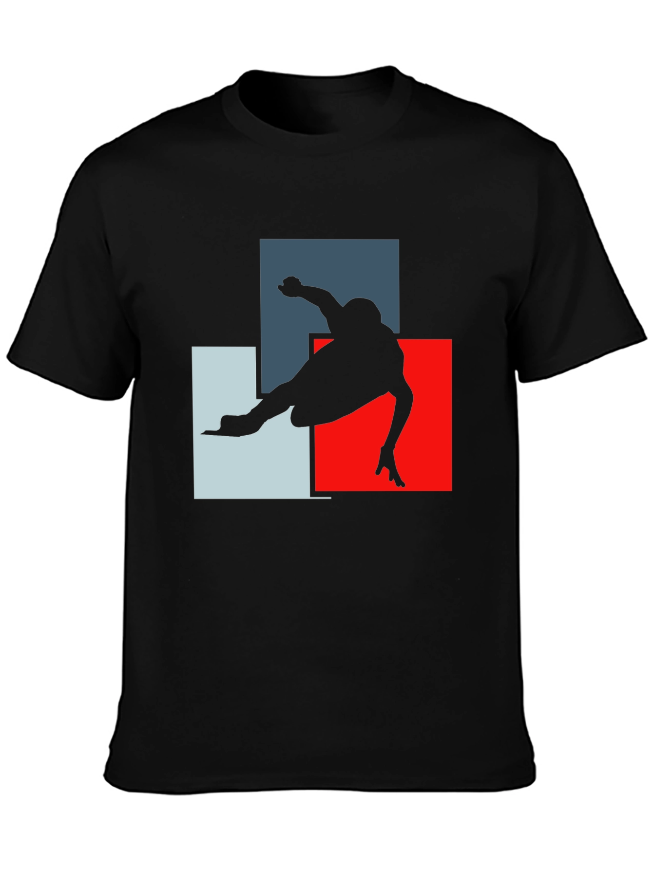 Geometric Skater Graphic T-Shirt
