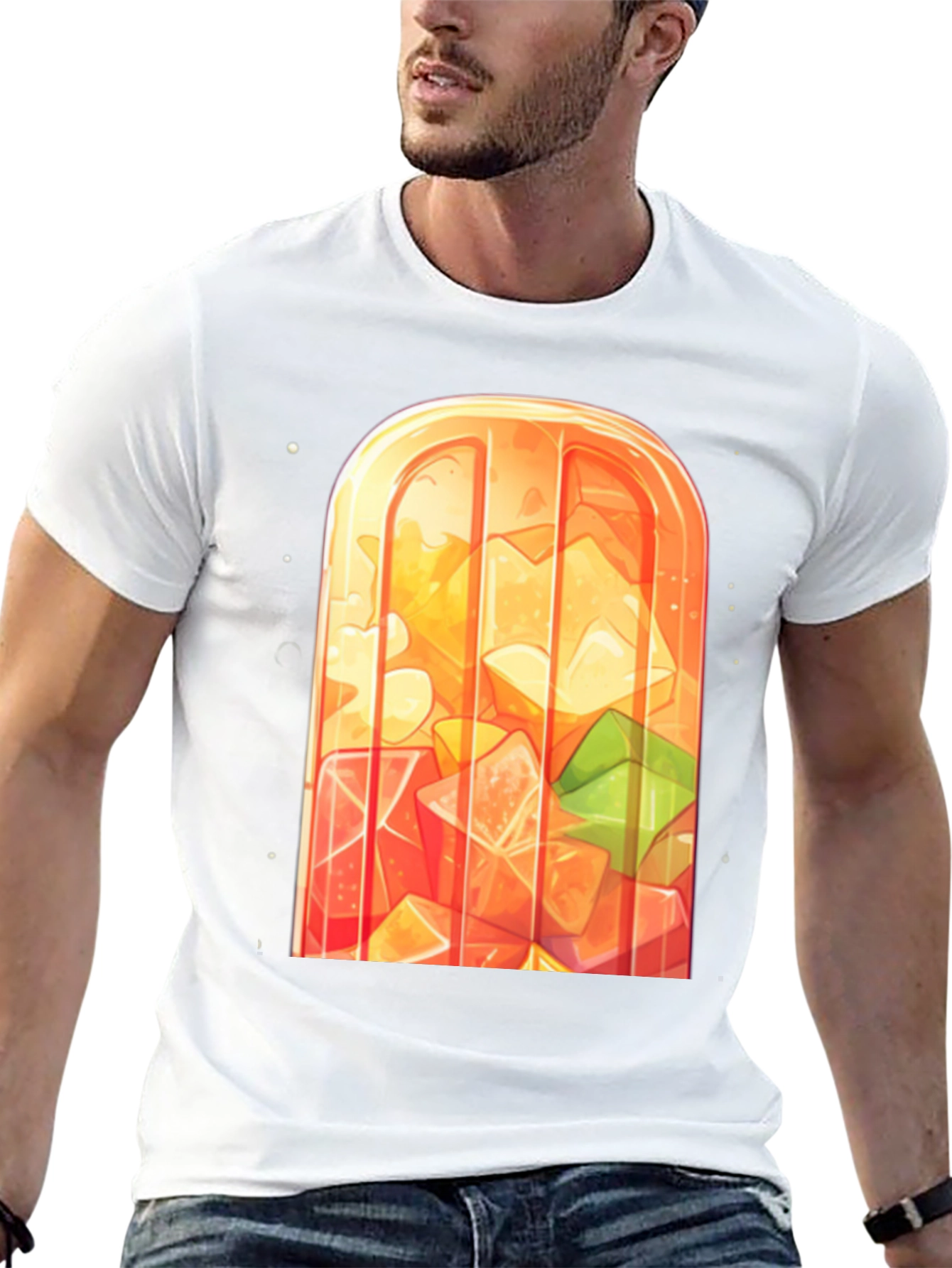 Fun Fruit Popsicle Graphic Tee
