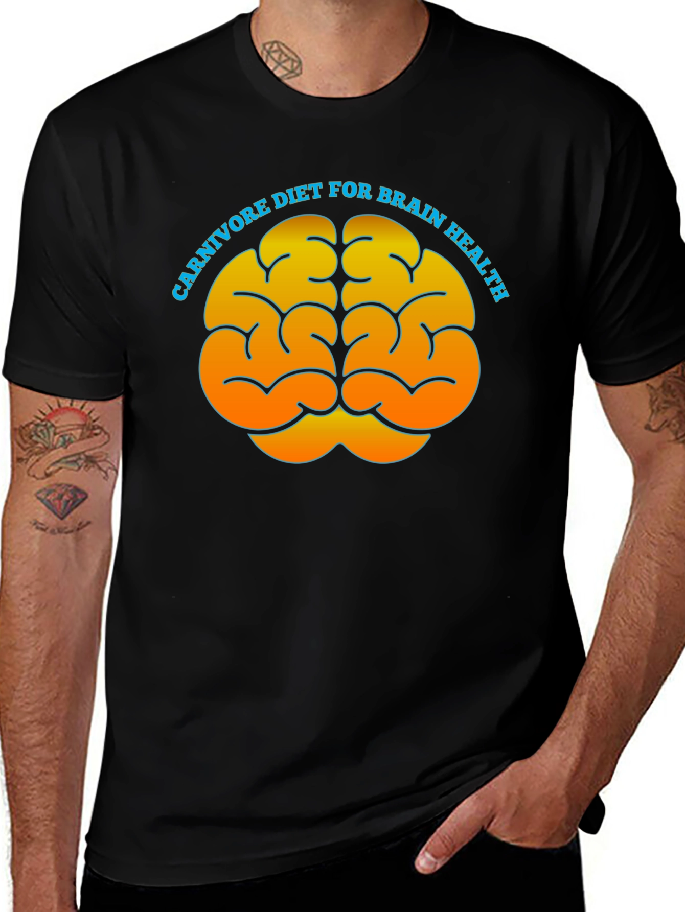 Carnivore Diet Brain Health T-Shirt