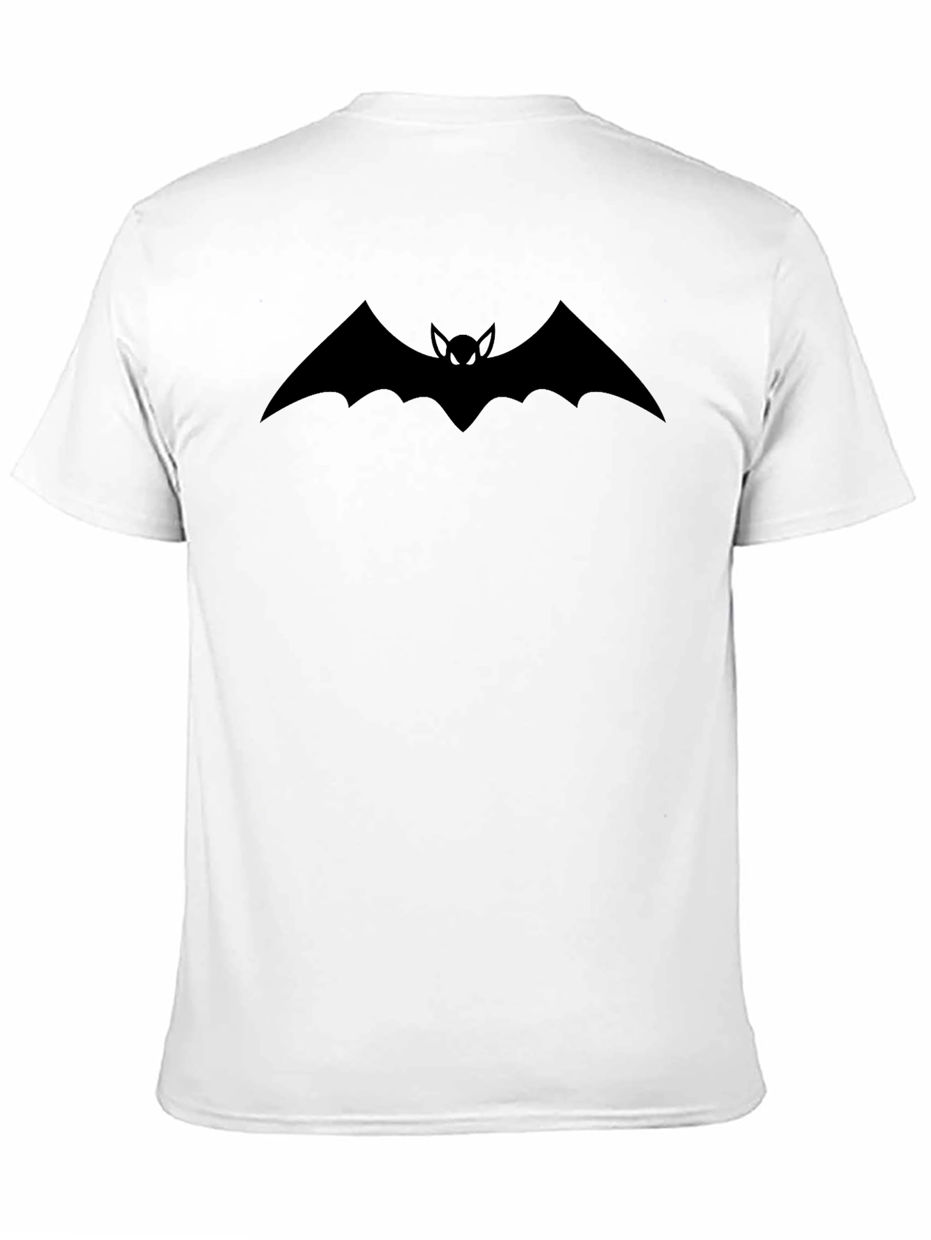 Black Bat Logo T-Shirt - Dark Knight Style