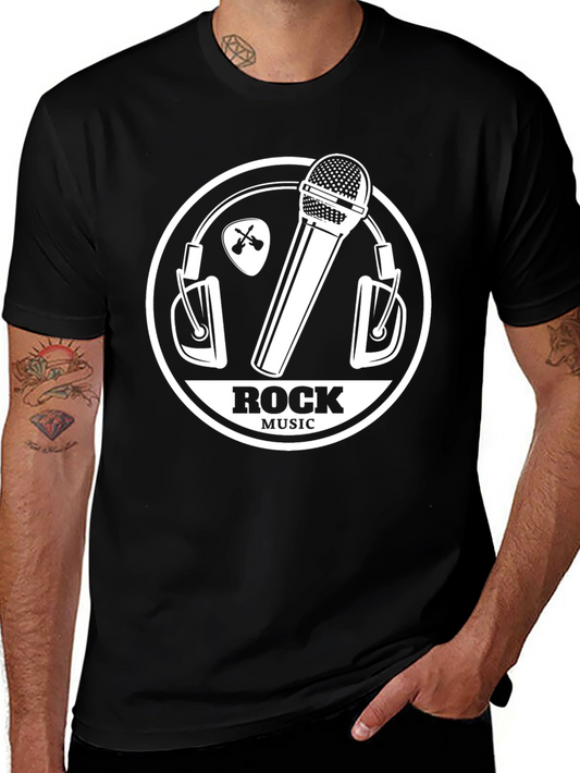 Rock Music Graphic T-Shirt