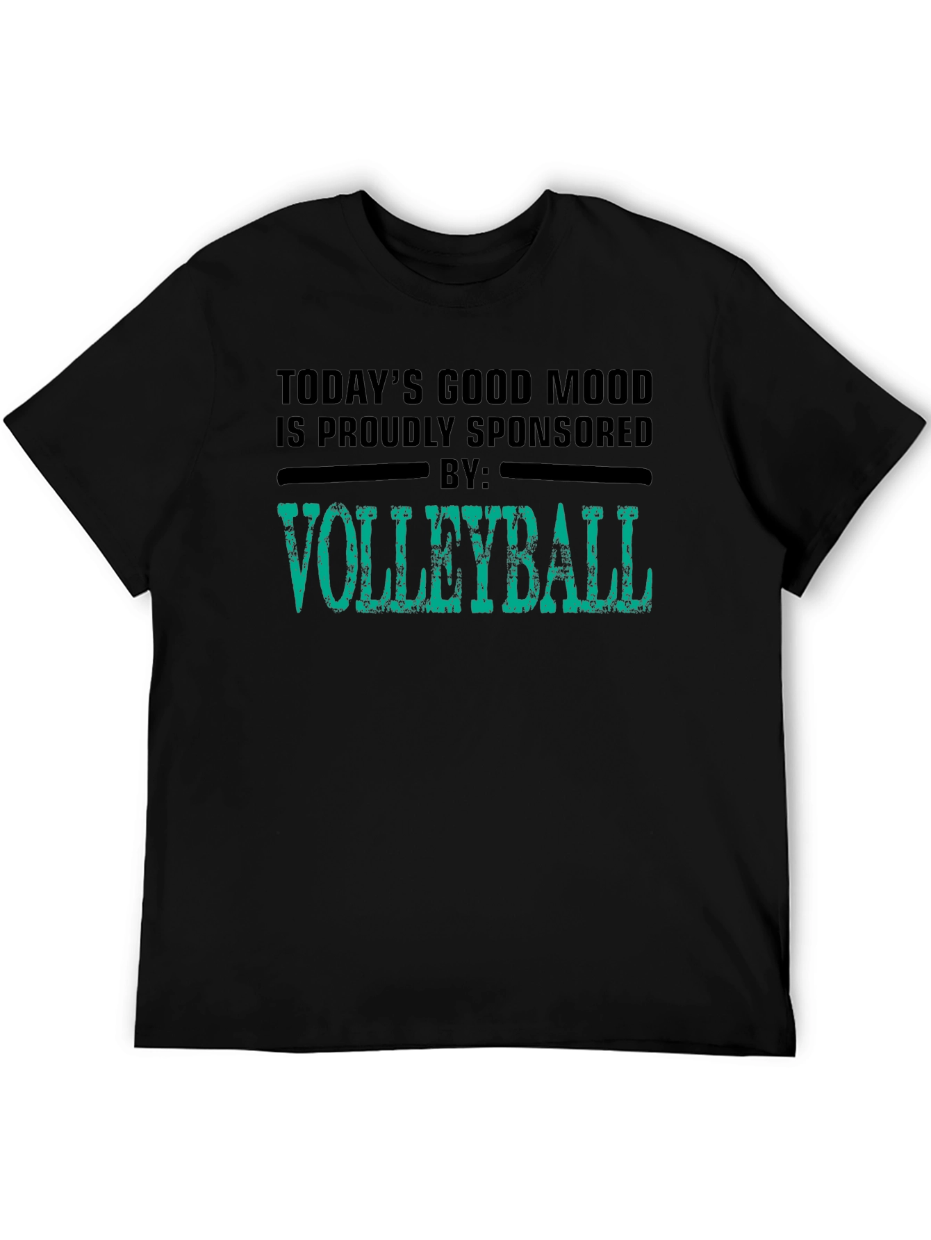 Volleyball Sponsored T-Shirt - Todays Good Mood