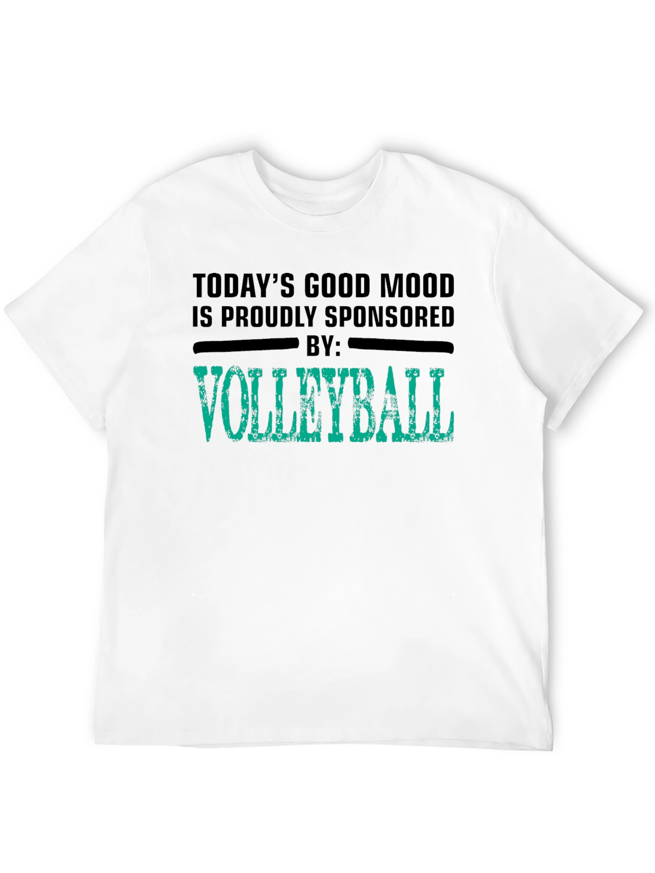 Volleyball Sponsored T-Shirt - Todays Good Mood