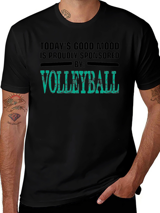 Volleyball Sponsored T-Shirt - Todays Good Mood