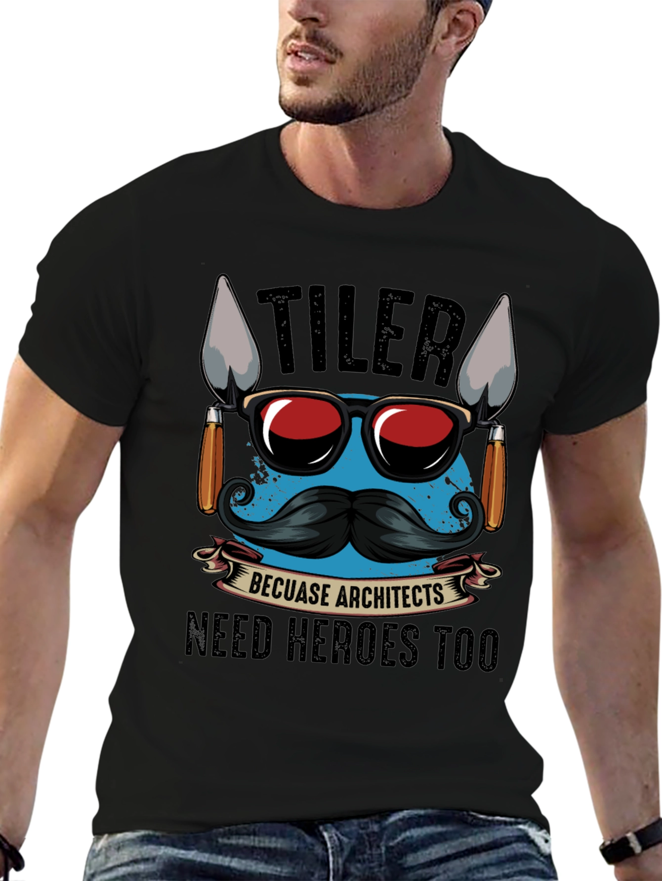 Tiler Hero T-Shirt - Architect Tribute Tee