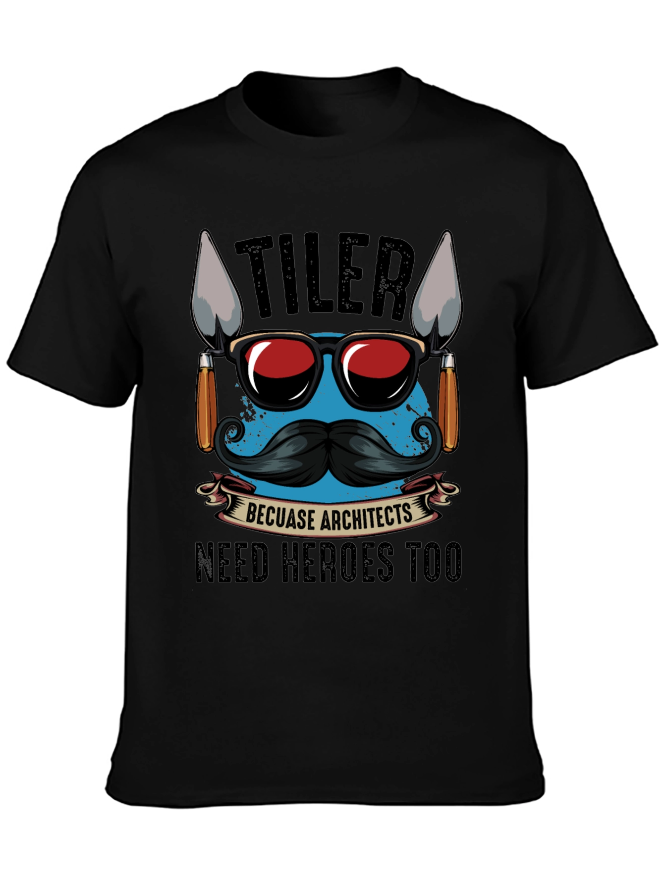 Tiler Hero T-Shirt - Architect Tribute Tee