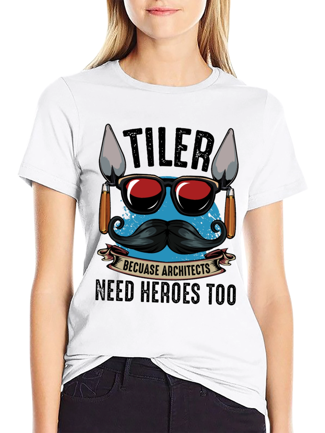 Tiler Hero T-Shirt - Architect Tribute Tee